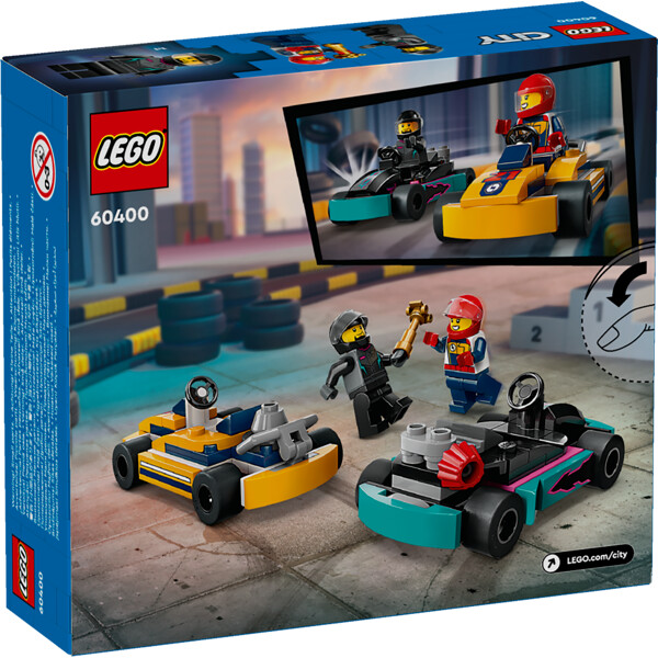 60400 LEGO City Gokarter & racerförare (Bild 2 av 6)