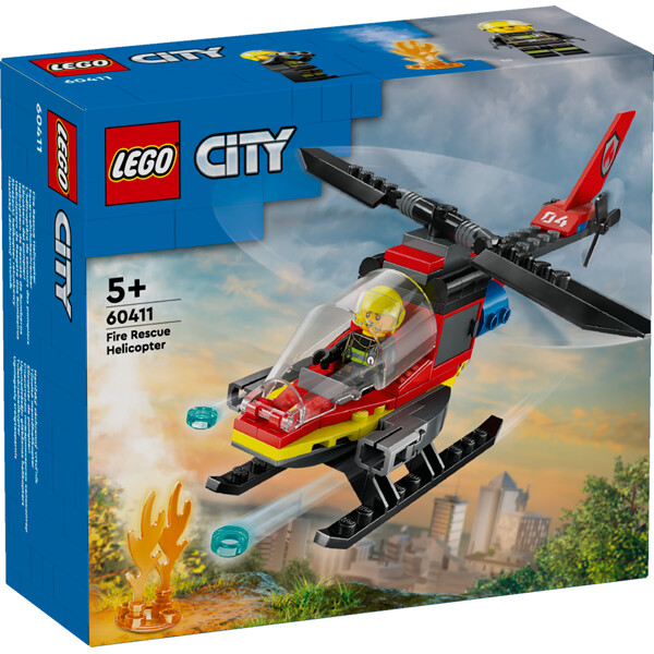 60411 LEGO City Brandräddningshelikopter (Bild 1 av 6)