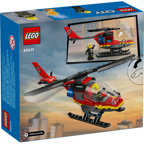 60411 LEGO City Brandräddningshelikopter (Bild 2 av 6)