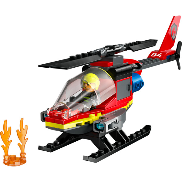 60411 LEGO City Brandräddningshelikopter (Bild 3 av 6)