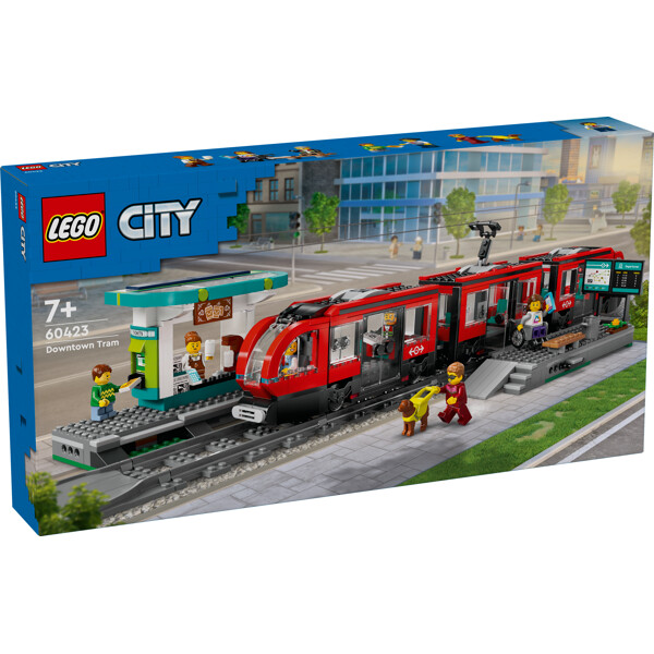 60423 LEGO City Spårvagn och Station (Bild 1 av 5)