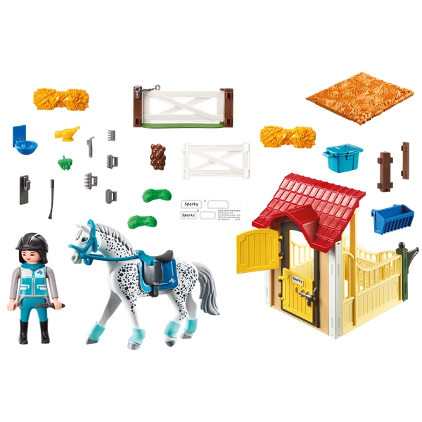 6935 Playmobil Hästbox Appaloosa (Bild 2 av 3)