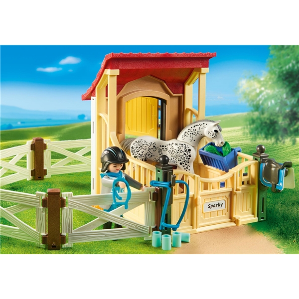 6935 Playmobil Hästbox Appaloosa (Bild 3 av 3)