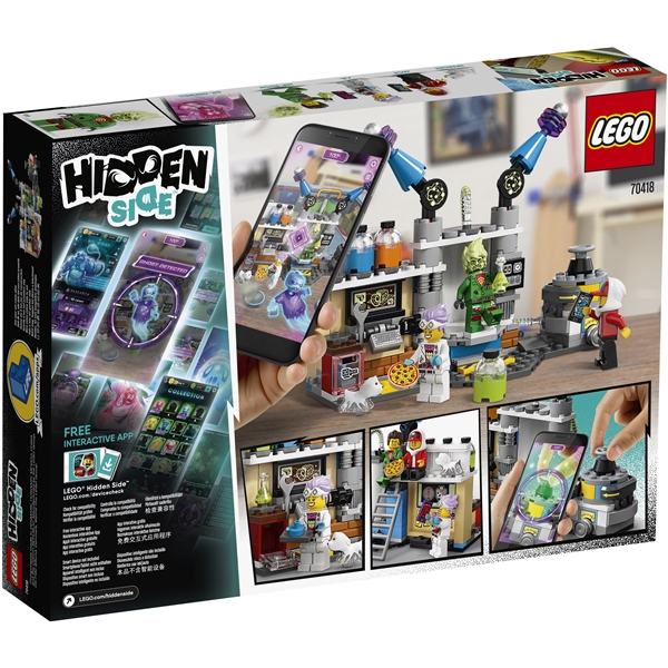 70418 LEGO Hidden Side J.B.s Spöklabb (Bild 2 av 3)