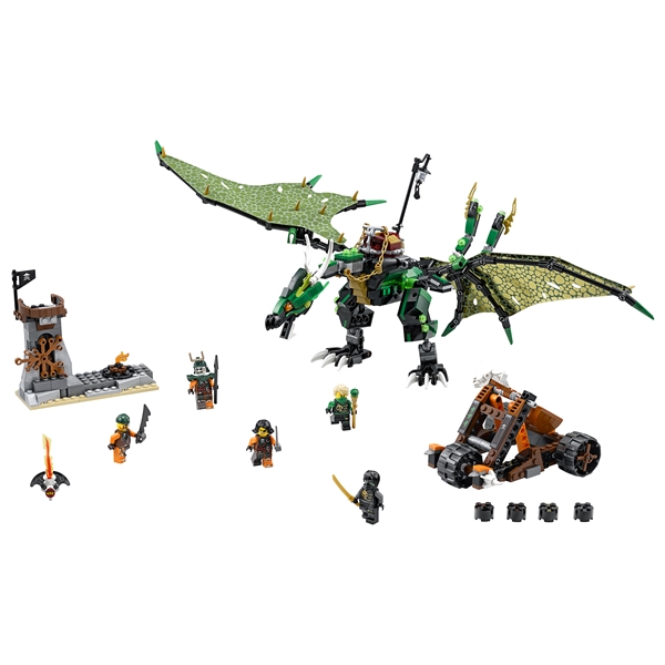 70593 LEGO Ninjago The Green NRG Dragon (Bild 2 av 3)