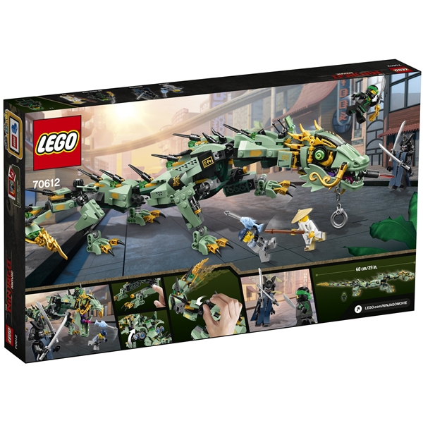 70612 LEGO Ninjago Gröna Ninjans Robotdrake (Bild 2 av 7)