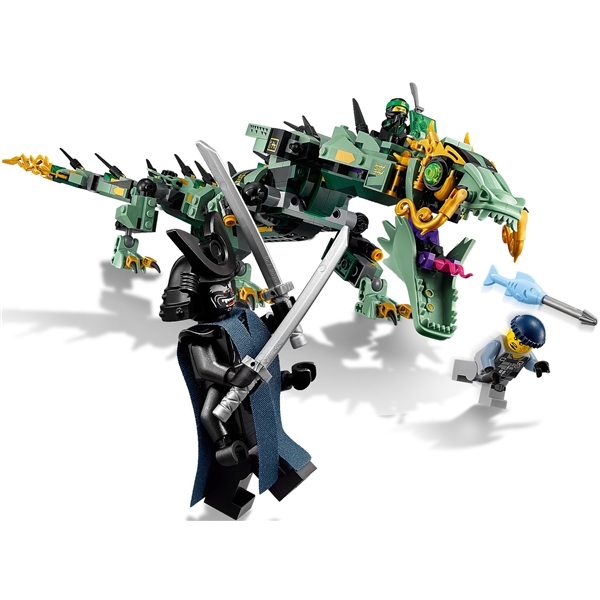 70612 LEGO Ninjago Gröna Ninjans Robotdrake (Bild 7 av 7)