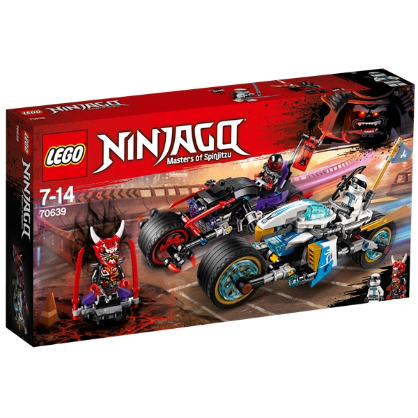70639 LEGO Ninjago Gaturace med motorcyklar (Bild 1 av 2)