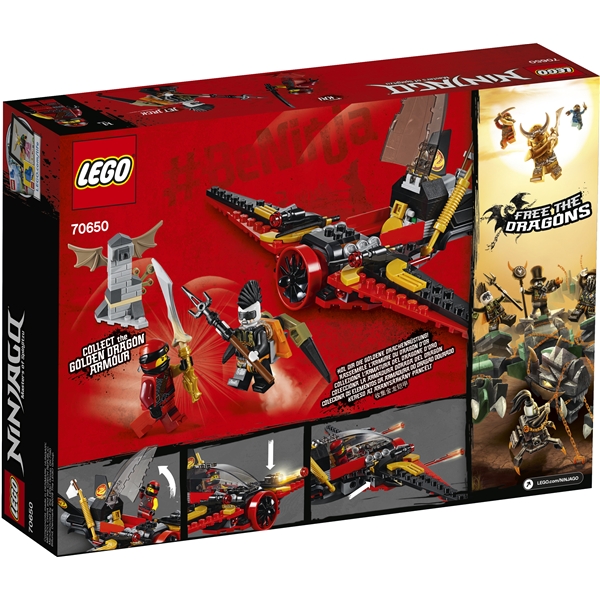 70650 LEGO Ninjago Ödets vinge (Bild 2 av 6)