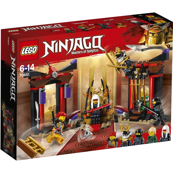 70651 LEGO Ninjago Uppgörelse i tronsalen (Bild 1 av 6)
