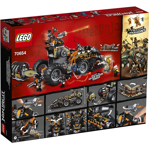 70654 LEGO Ninjago Dieselnaut (Bild 2 av 7)