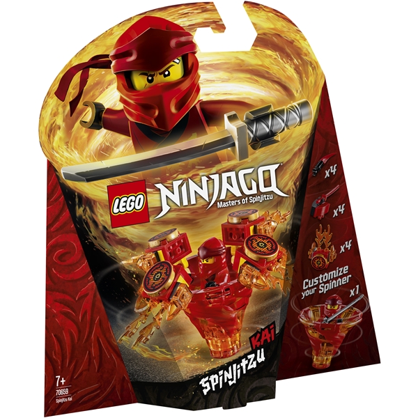 70659 LEGO Ninjago Spinjitzu Kai (Bild 1 av 5)