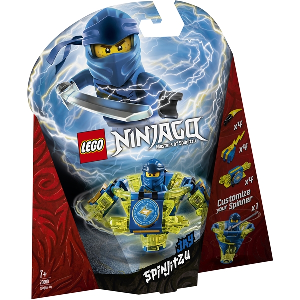 70660 LEGO Ninjago Spinjitzu Jay (Bild 1 av 5)
