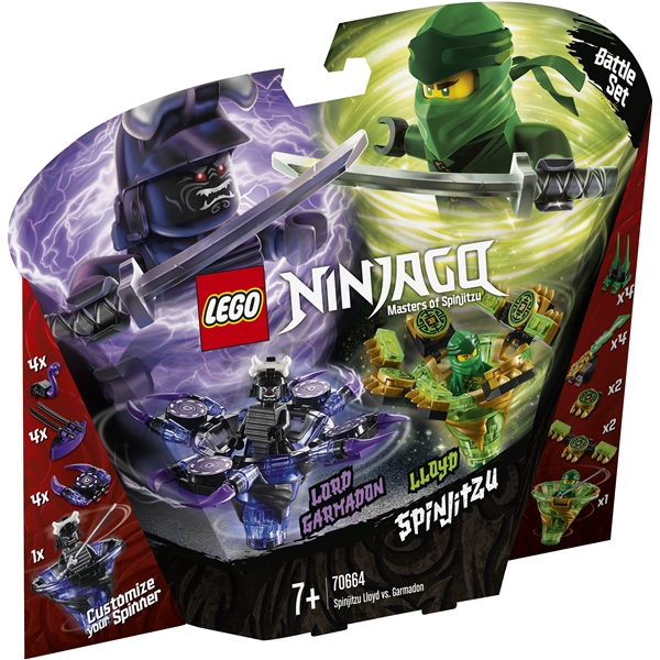 70664 LEGO Ninjago Spinjitzu Lloyd vs. Garmadon (Bild 1 av 5)