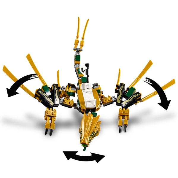 70666 LEGO Ninjago Den Gyllene Draken (Bild 4 av 4)