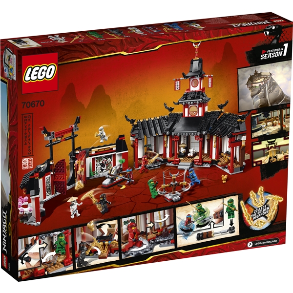 70670 LEGO Ninjago Spinjitzutempel (Bild 2 av 4)