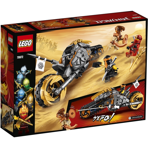 70672 LEGO Ninjago Coles Crossmotorcykel (Bild 2 av 3)