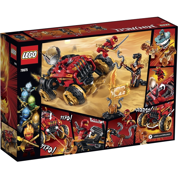 70675 LEGO Ninjago Katana 4x4 (Bild 2 av 3)