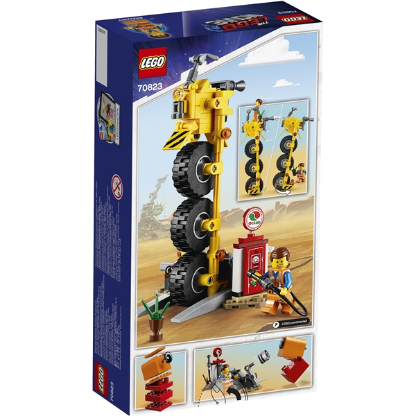 70823 LEGO Movie Emmets Trehjuling (Bild 2 av 4)