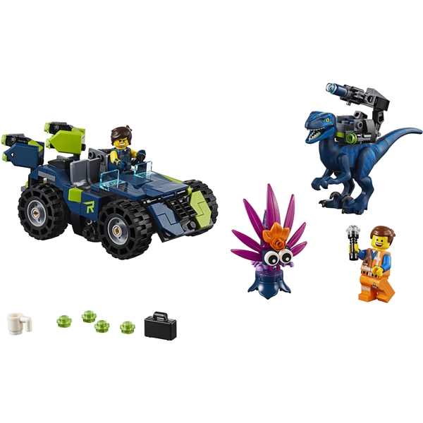 70826 LEGO Movie Rex Rex-trema Terrängbil (Bild 3 av 5)