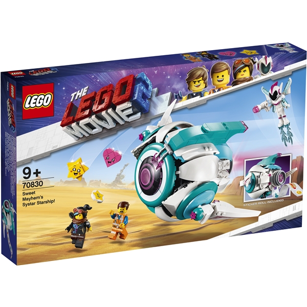 70830 LEGO Movie Milda Vildas Systar-skepp! (Bild 1 av 5)