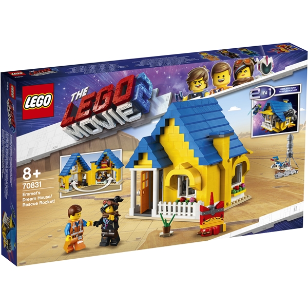 70831 LEGO Movie Emmets Drömhus/räddningsraket (Bild 1 av 4)