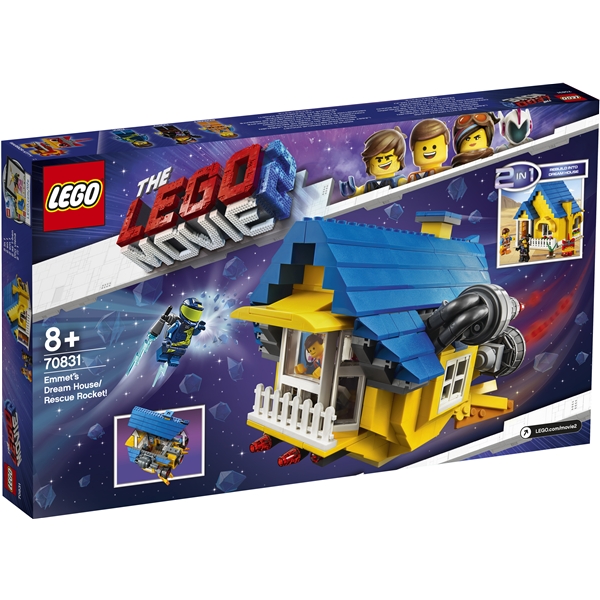 70831 LEGO Movie Emmets Drömhus/räddningsraket (Bild 2 av 4)