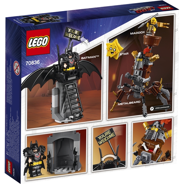 70836 LEGO Movie Metallskägget och Batman (Bild 2 av 5)