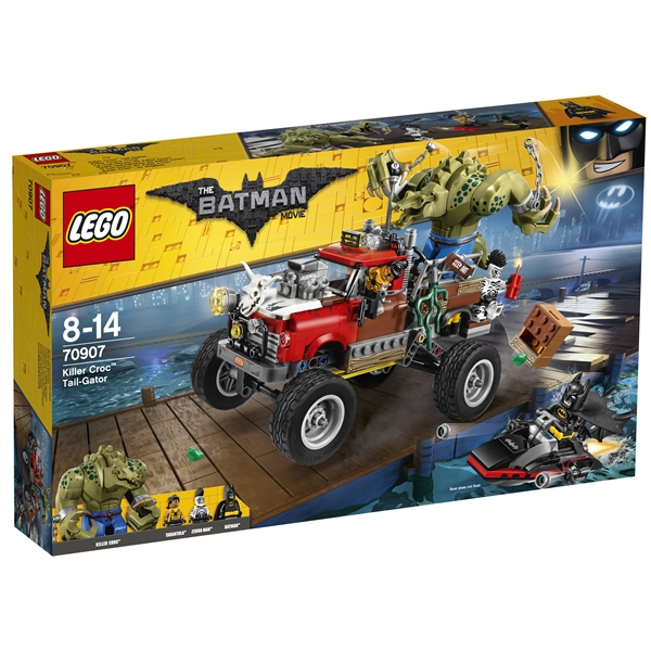 70907 LEGO Batman Movie Killer Croc Tail-Gator (Bild 1 av 8)