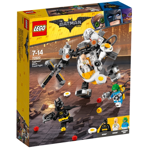 70920 LEGO Batman Movie Egghead robotmatkrig (Bild 1 av 3)