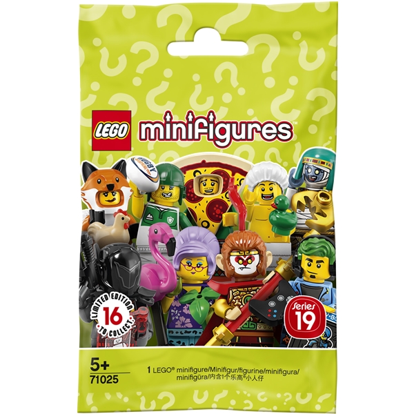 71025 LEGO Minifigures Serie 19 (Bild 1 av 2)