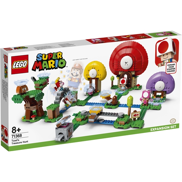 71368 LEGO Super Mario Toads Skattjakt (Bild 1 av 4)