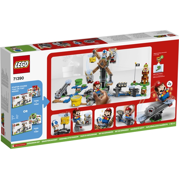 71390 LEGO Super Mario Reznors Anfall Expansion (Bild 2 av 3)