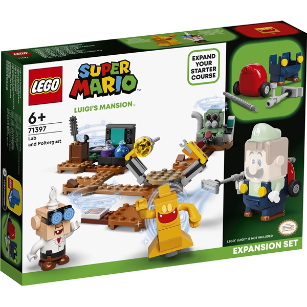 71397 LEGO Super Mario Luigi’s Mansion Labb (Bild 1 av 6)