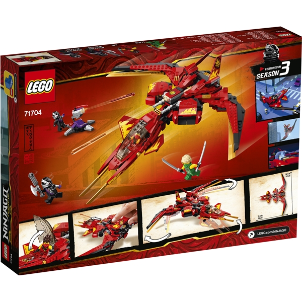 71704 LEGO Ninjago Kais Jaktplan (Bild 2 av 3)