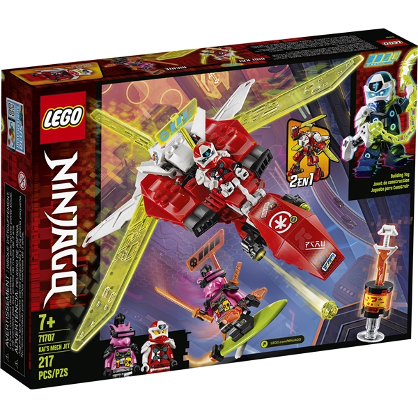 71707 LEGO Ninjago Kais Robotjet (Bild 2 av 3)