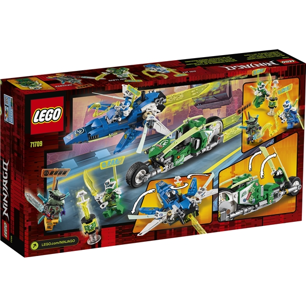 71709 LEGO Ninjago Jay och Lloyds Racerfordon (Bild 2 av 2)