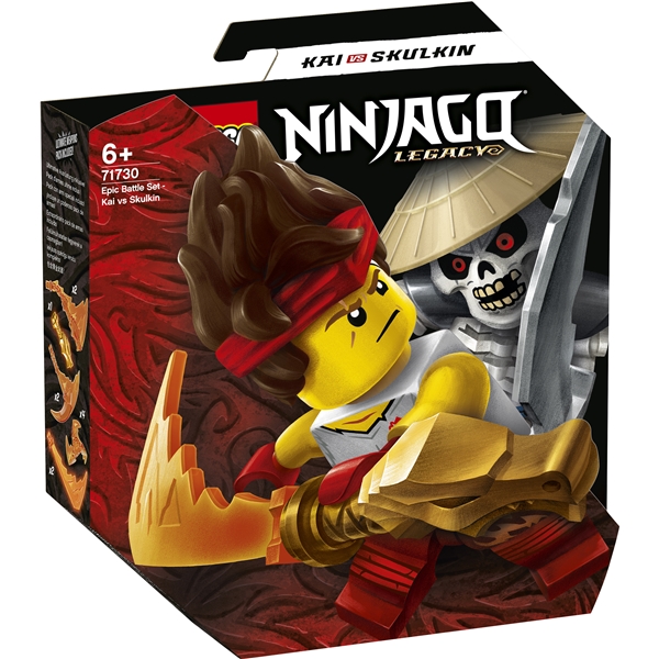 71730 LEGONinjago Episkt Stridsset Kai mot Skulkin (Bild 1 av 5)