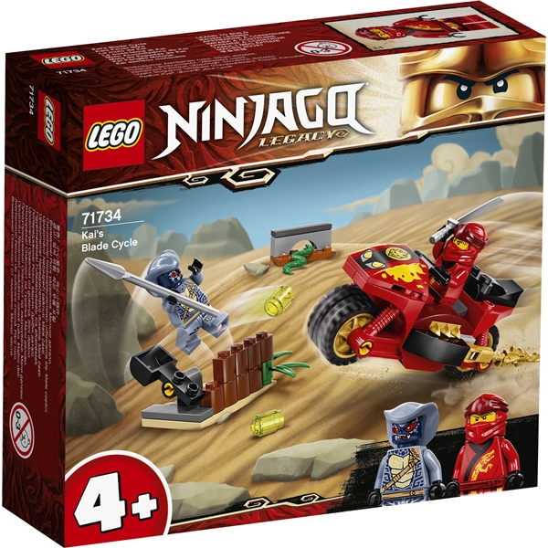 71734 LEGO Ninjago Kais Vassa Motorcykel (Bild 1 av 3)