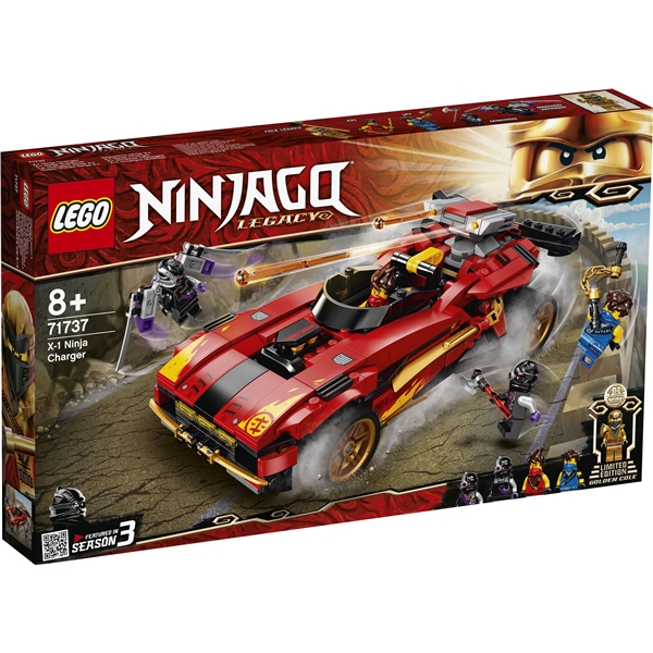 71737 LEGO Ninjago X-1 Ninjamobil (Bild 1 av 5)