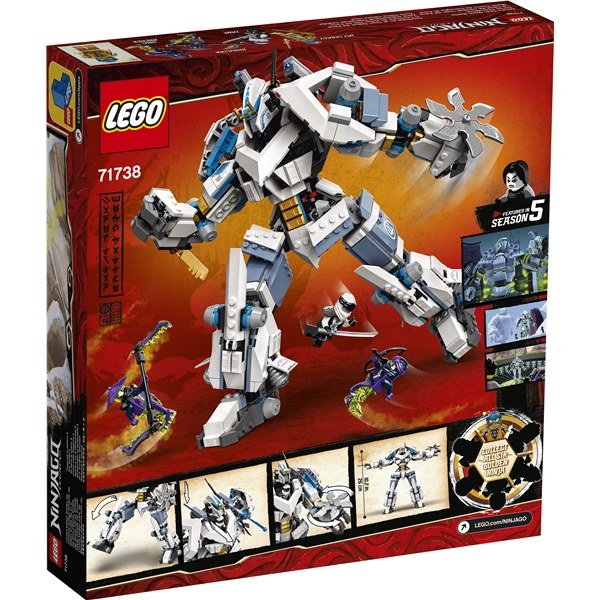 71738 LEGO Ninjago Zanes titanrobotstrid (Bild 2 av 3)