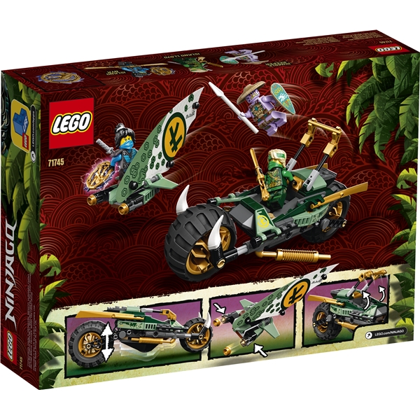 71745 LEGO Ninjago Lloyds Djungelmotorcykel (Bild 2 av 3)