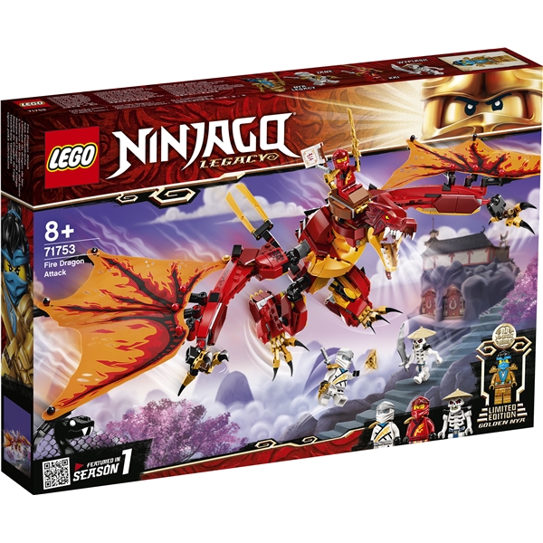 71753 LEGO Ninjago Elddrakens Anfall (Bild 1 av 3)