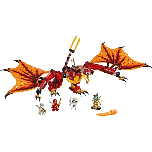 71753 LEGO Ninjago Elddrakens Anfall (Bild 3 av 3)