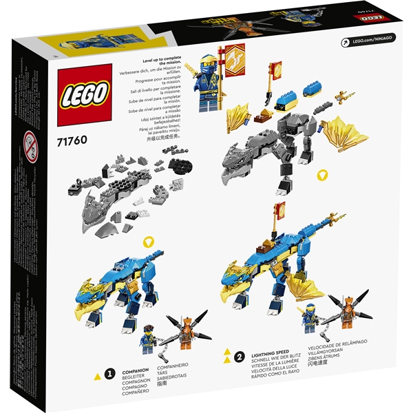 71760 LEGO Ninjago Jays Åskdrake EVO (Bild 2 av 6)
