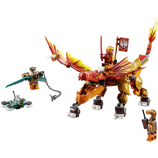 71762 LEGO Ninjago Kais Elddrake EVO (Bild 3 av 7)