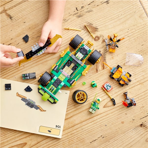 71763 LEGO Ninjago Lloyds Racerbil EVO (Bild 4 av 6)