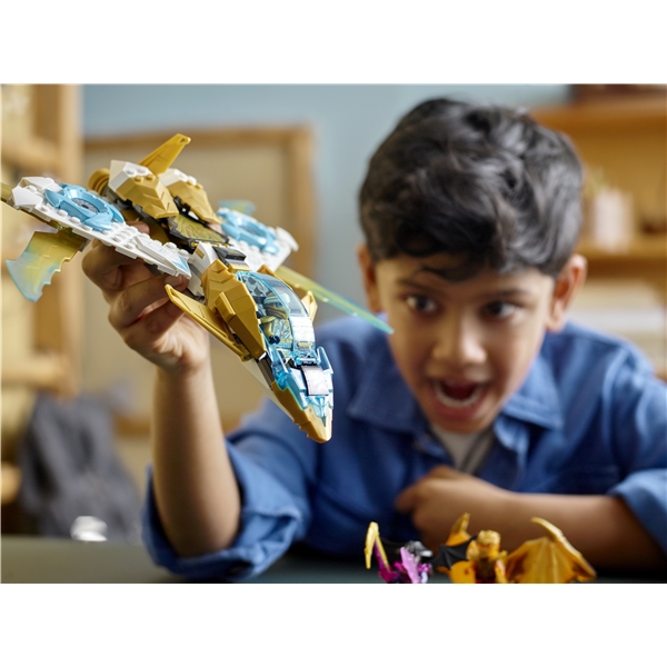 71770 LEGO Ninjago Zanes Gyllene Drakjet (Bild 5 av 7)