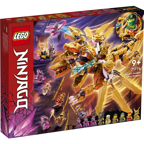 71774 LEGO Ninjago Lloyds Gyllene Ultradrake (Bild 1 av 6)