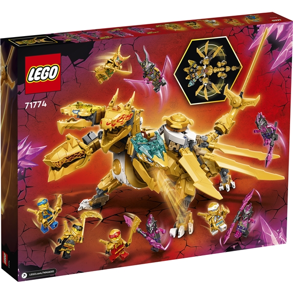 71774 LEGO Ninjago Lloyds Gyllene Ultradrake (Bild 2 av 6)